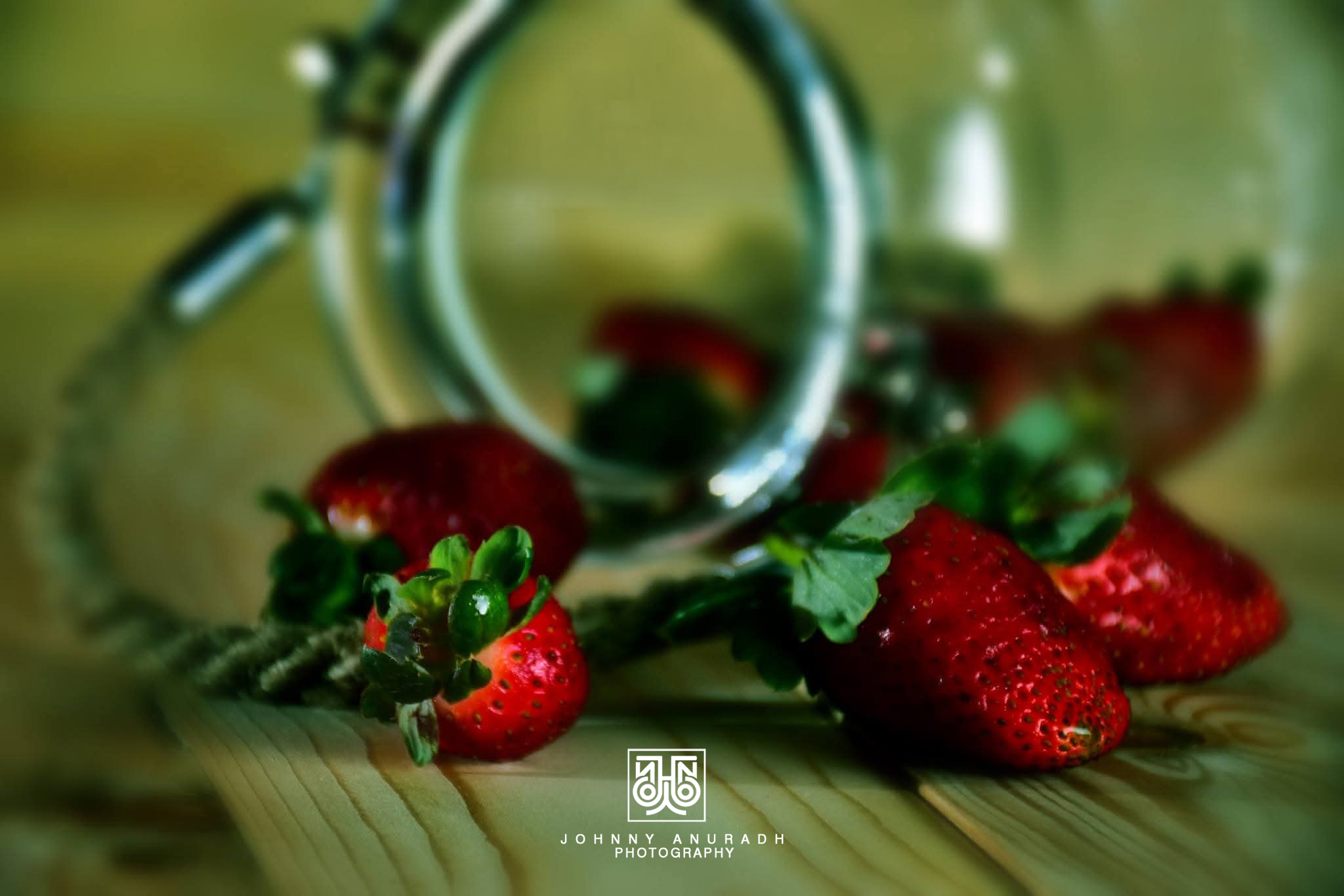 RED STRAWBERRY PHOTO SHOOT